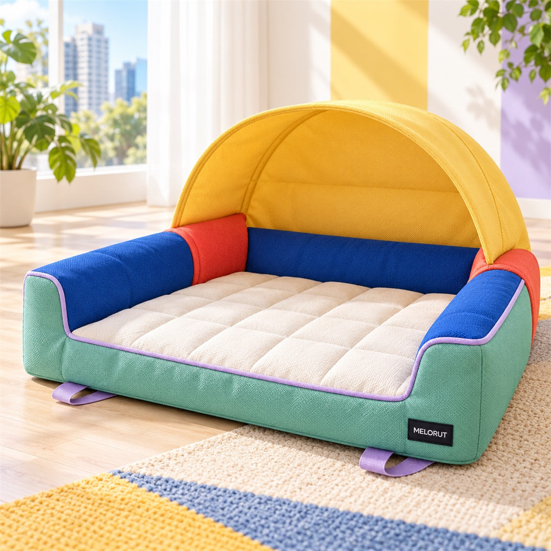 Melorut Sunny Canopy Pet Bed - main product view