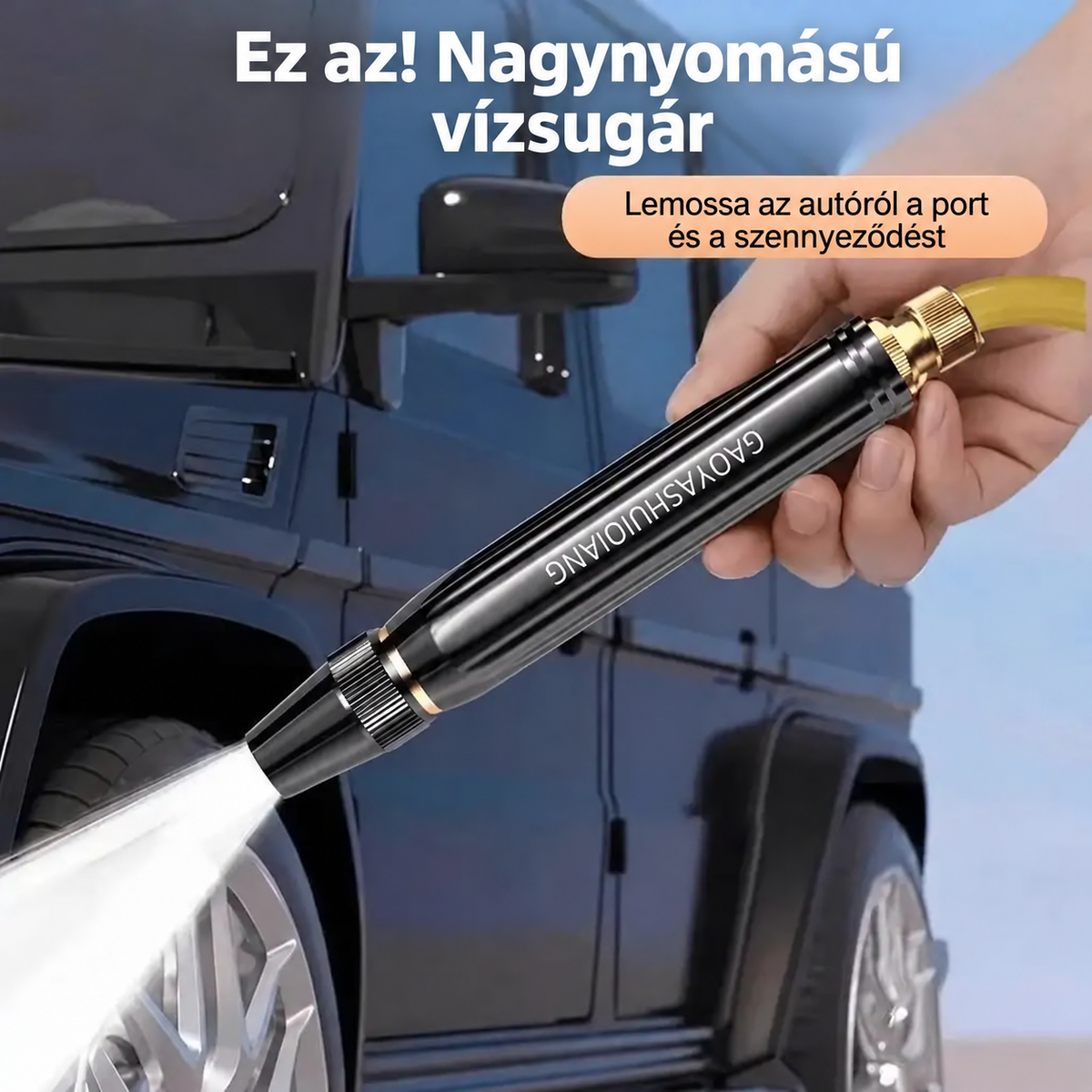 🚗 UTOLSÓ NAP – 50% KEDVEZMÉNY ✨ Belomontor® nagynyomású autómosó és kerti permetező
