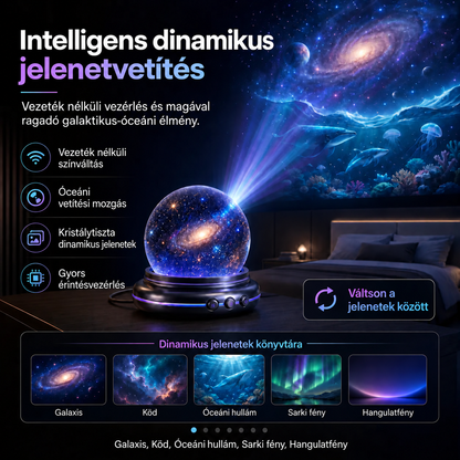 🌌 Comauo® 5D holografikus csillagprojektor