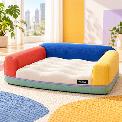 Melorut Low-Entry Lounge Pet Bed - main product view