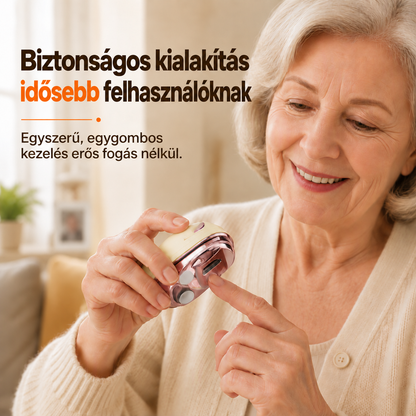 Elektromos körömvágó és körömcsiszoló 2 az 1-ben